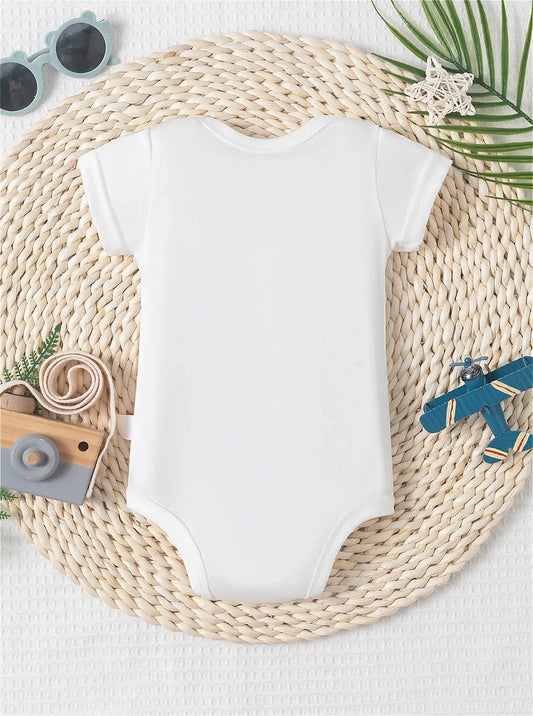 Baby Onesie with "Sorry the sleep You've Ordered is Currently Out of Stock" Print, Casual newborn onsie