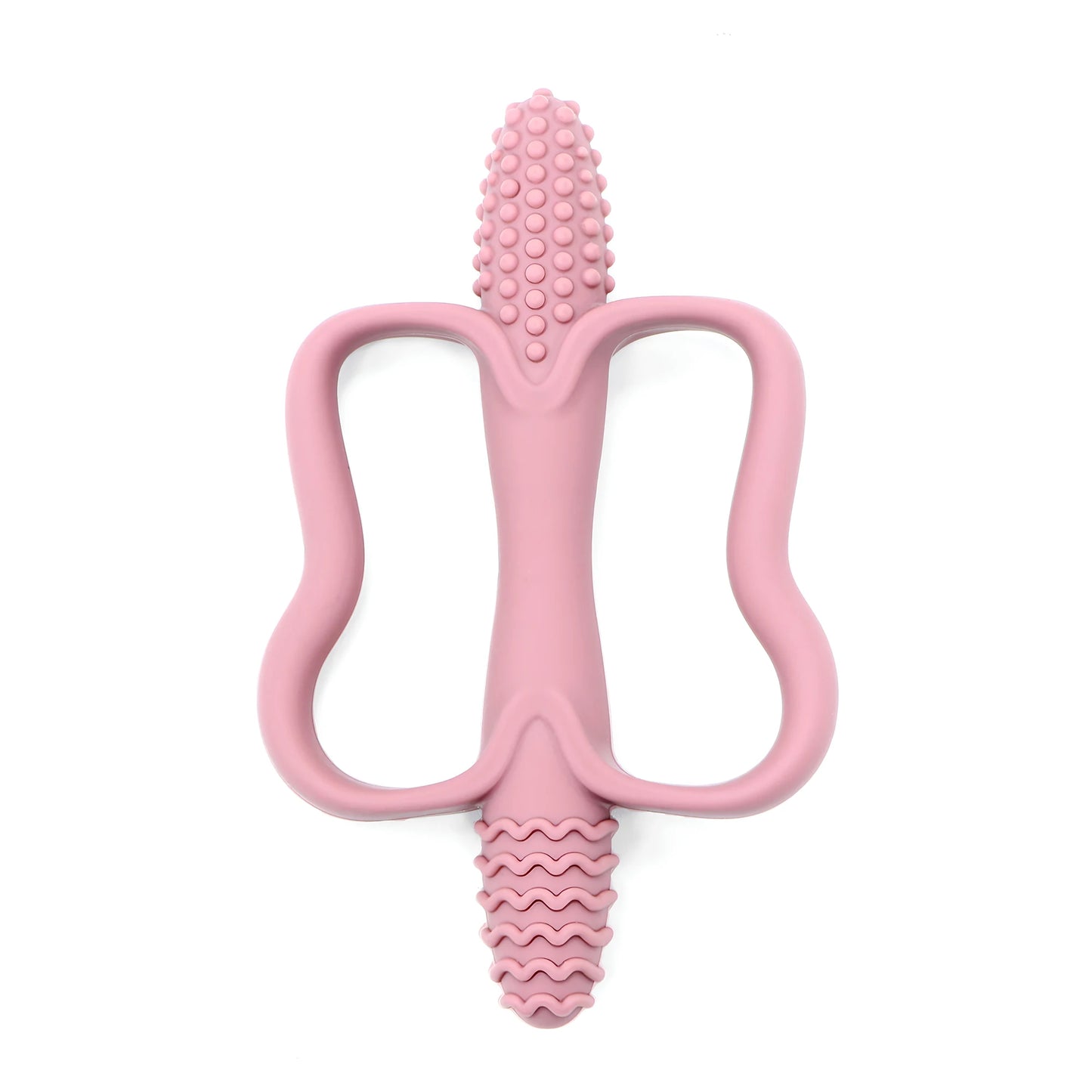 Baby teething toys with easy-grip handles, silicone teething toysfor babies 0-6 months, 6-12 months
