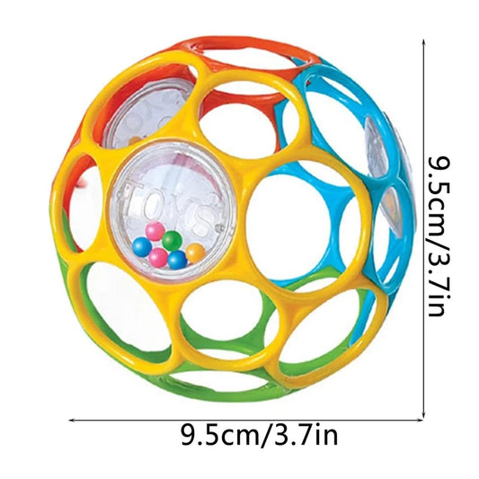 Soft Baby Grasping Ball Rattles with Bell Ball Early Education Educational Sensory toy
