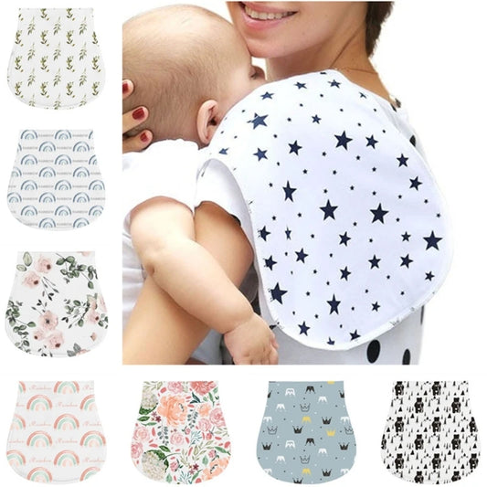 Baby Burp Cloths Baby Burp Bibs Feeding Nursing Towel Cotton for Girls & Boys