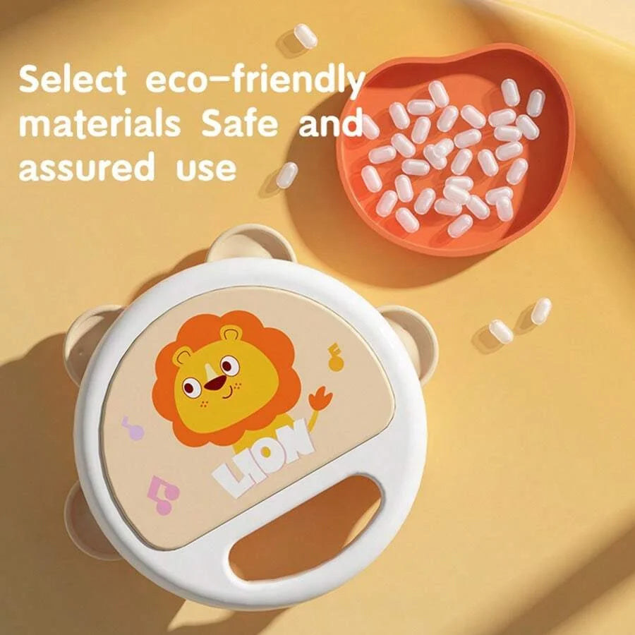 Baby Clapping Tambourine Adorable Tambourines Handheld Instrument For Kids