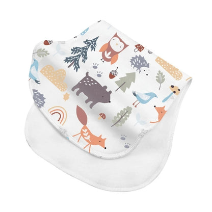 Baby Burp Cloths Baby Burp Bibs Feeding Nursing Towel Cotton for Girls & Boys