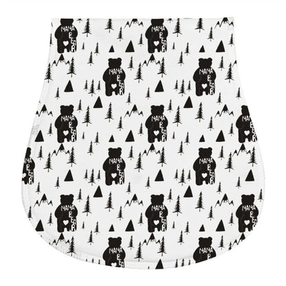 Baby Burp Cloths Baby Burp Bibs Feeding Nursing Towel Cotton for Girls & Boys