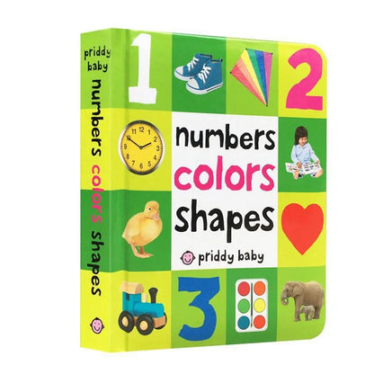 0-2 Years English Children's Cognitive Encyclopedia Enhancing Cognition Children's Early Learning Books