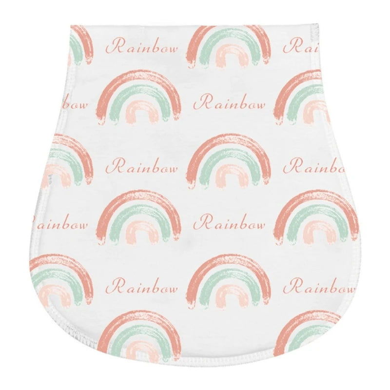 Baby Burp Cloths Baby Burp Bibs Feeding Nursing Towel Cotton for Girls & Boys