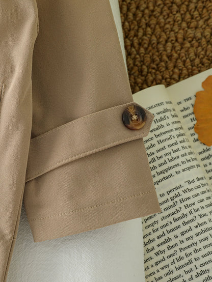 Boys Trench Coat Autumn/Winter Jacket  Double breasted  Cardigan Clothes For 1-3Y