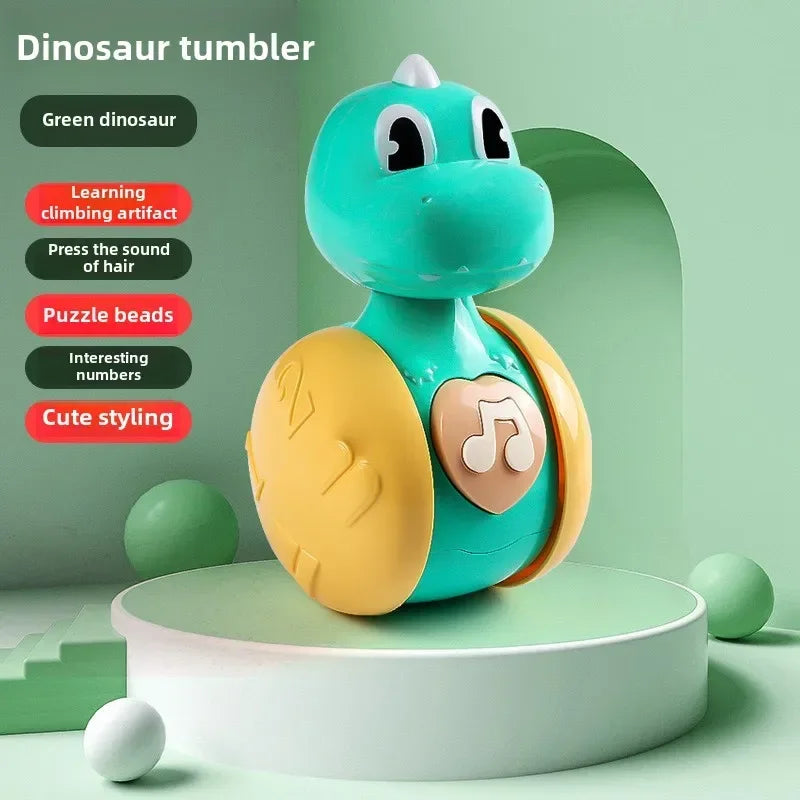 Tumbler Wobbler Toys for Infant Boy Girl - Perfect for Early Education! Roly Poly Baby Toys 6 To 12 Months