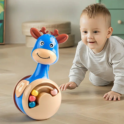 Tumbler Wobbler Toys for Infant Boy Girl - Perfect for Early Education! Roly Poly Baby Toys 6 To 12 Months