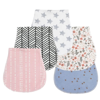 Baby Burp Cloths Baby Burp Bibs Feeding Nursing Towel Cotton for Girls & Boys