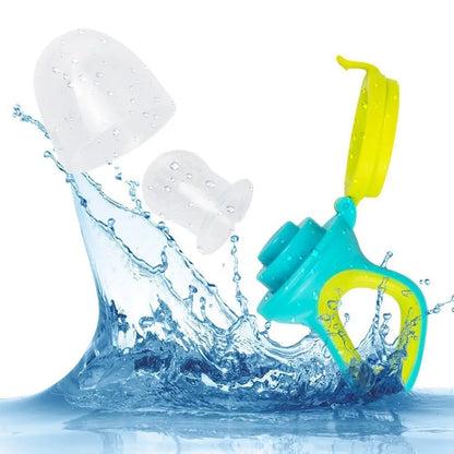 Squeezing Feeding Bottle Cup Silicone Newborn Baby Pacifier Training Rice Spoon Infant Cereal Food
