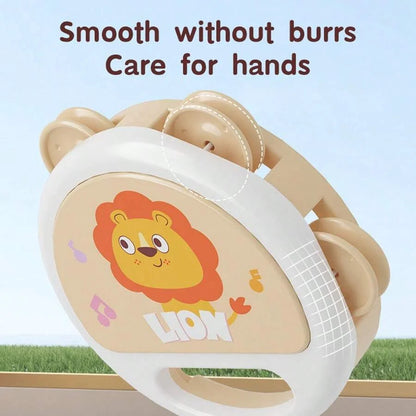 Baby Clapping Tambourine Adorable Tambourines Handheld Instrument For Kids