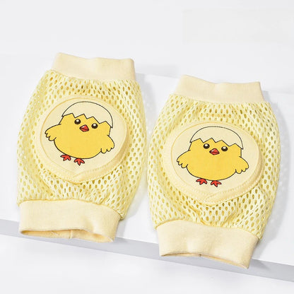 Baby Knee Pads 1 Pair - Thin Summer Crawling Protection,  Infants & Toddlers