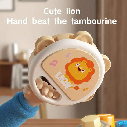 Baby Clapping Tambourine Adorable Tambourines Handheld Instrument For Kids