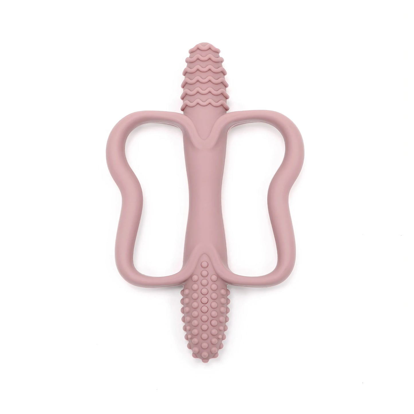 Baby teething toys with easy-grip handles, silicone teething toysfor babies 0-6  months, 6-12 months
