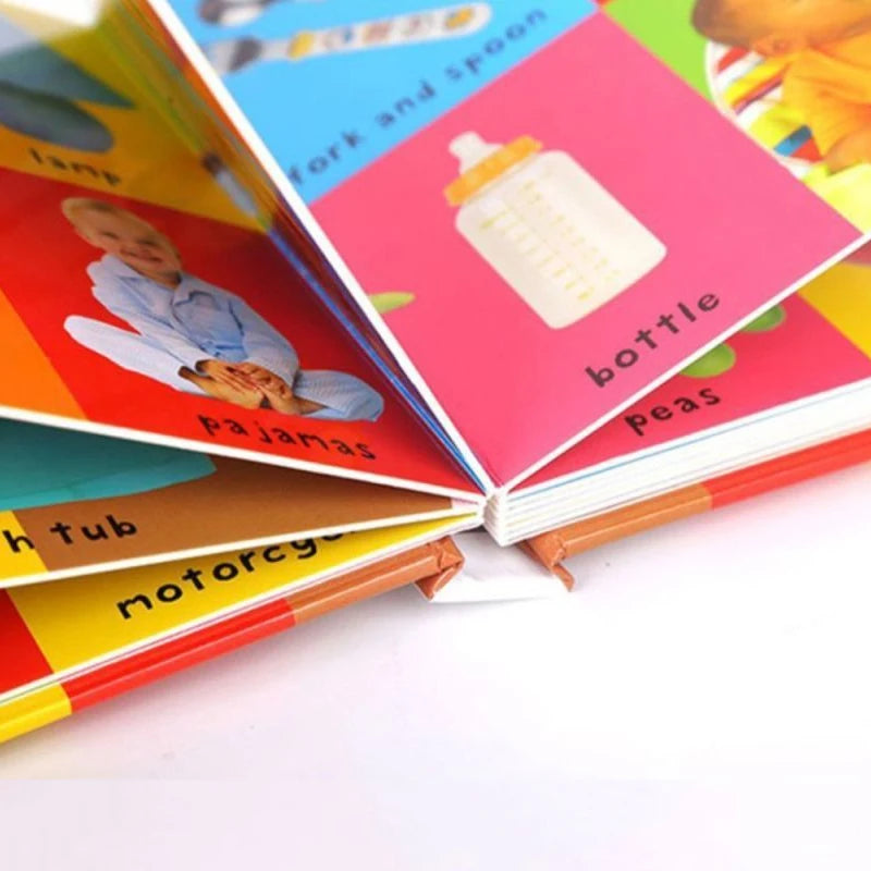 0-2 Years English Children's Cognitive Encyclopedia Enhancing Cognition Children's Early Learning Books