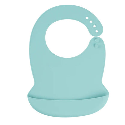 Silicone Bib Waterproof Saliva Dripping Banana Bibs Cartoon Soft Edible Aprons Baby Adjustable Burp Scarf