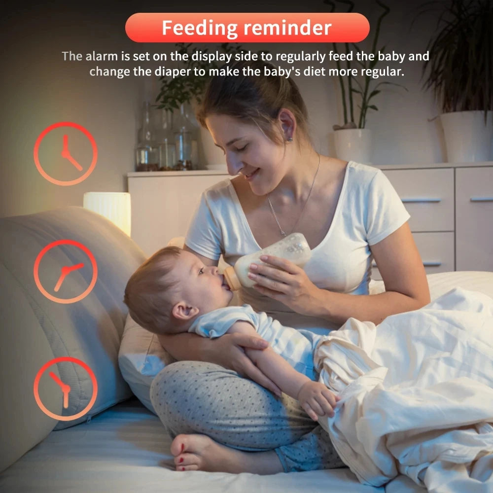 3.5 inch Wireless Video Baby Monitor Night Vision Temperature Monitoring 2 Way Audio