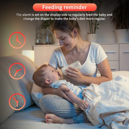 3.5 inch Wireless Video Baby Monitor Night Vision Temperature Monitoring 2 Way Audio