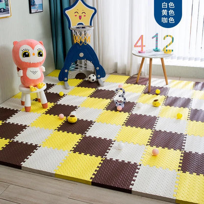12pcs Foam Baby Play Mat  Kids Interlocking Exercise  Floor Tiles  30*30*1cm
