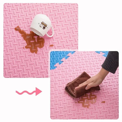 12pcs Foam Baby Play Mat  Kids Interlocking Exercise  Floor Tiles  30*30*1cm