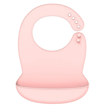 Silicone Bib Waterproof Saliva Dripping Banana Bibs Cartoon Soft Edible Aprons Baby Adjustable Burp Scarf