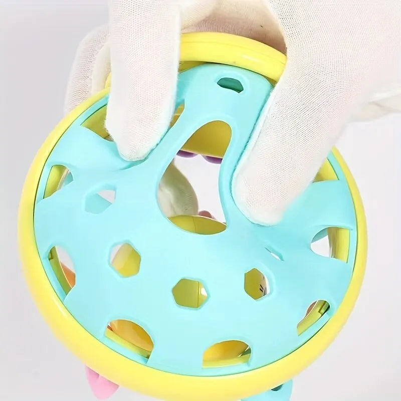 1 pc Baby Toy Catch Ball /rattles Develop Intelligence Ball 0-12 Months Bell Rattle Doll