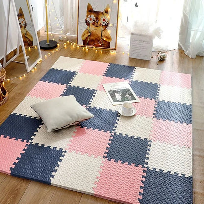 12pcs Foam Baby Play Mat  Kids Interlocking Exercise  Floor Tiles  30*30*1cm