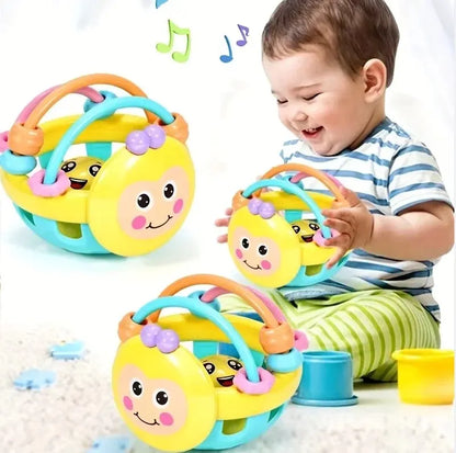 1 pc Baby Toy Catch Ball /rattles Develop Intelligence Ball 0-12 Months Bell Rattle Doll