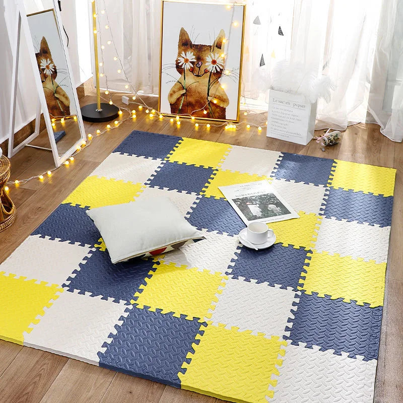 12pcs Foam Baby Play Mat  Kids Interlocking Exercise  Floor Tiles  30*30*1cm
