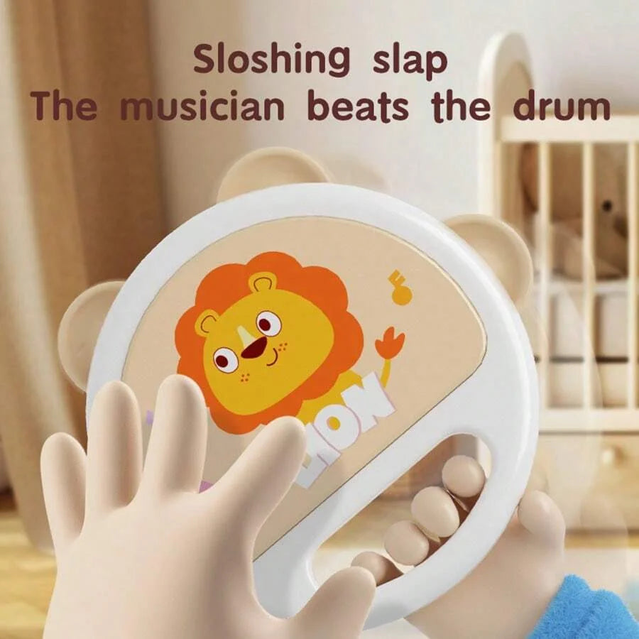 Baby Clapping Tambourine Adorable Tambourines Handheld Instrument For Kids