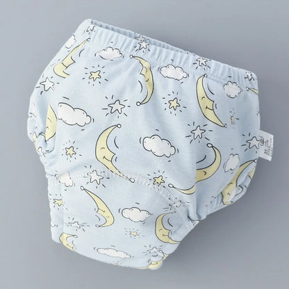 Baby Training Pants Cotton Cloth 6 Layers Cloth Baby Diapers Breathable Reusable Washable