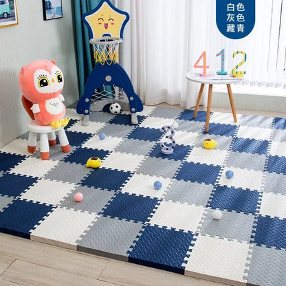 12pcs Foam Baby Play Mat  Kids Interlocking Exercise  Floor Tiles  30*30*1cm