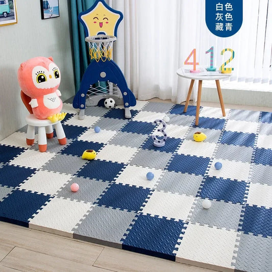 12pcs Foam Baby Play Mat  Kids Interlocking Exercise  Floor Tiles  30*30*1cm