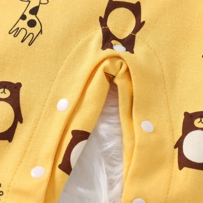 Newborn Baby Romper  100% Cotton Girl Boy 0-18  Spring Long Sleeve Soft Infant Clothes