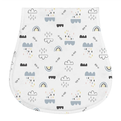 Baby Burp Cloths Baby Burp Bibs Feeding Nursing Towel Cotton for Girls & Boys