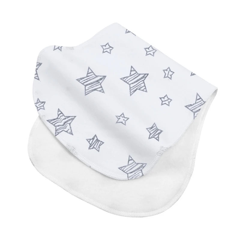 Baby Burp Cloths Baby Burp Bibs Feeding Nursing Towel Cotton for Girls & Boys