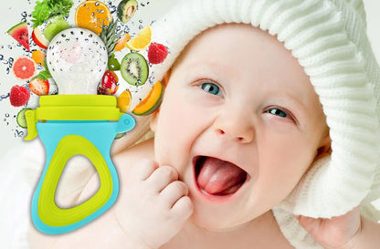 Squeezing Feeding Bottle Cup Silicone Newborn Baby Pacifier Training Rice Spoon Infant Cereal Food