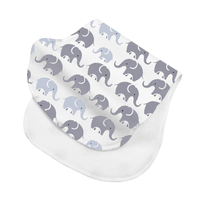 Baby Burp Cloths Baby Burp Bibs Feeding Nursing Towel Cotton for Girls & Boys