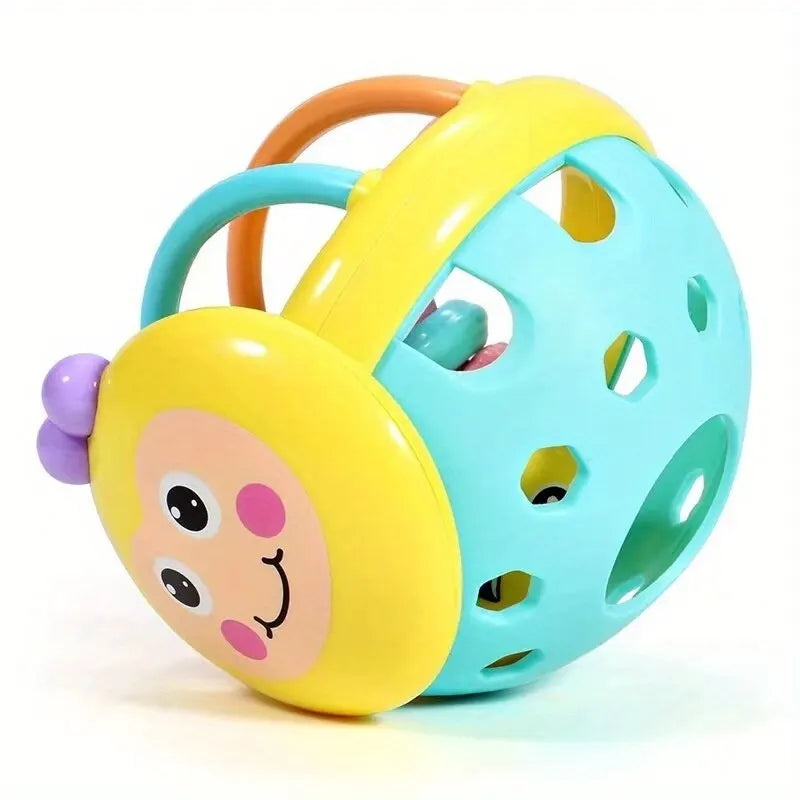 1 pc Baby Toy Catch Ball /rattles Develop Intelligence Ball 0-12 Months Bell Rattle Doll