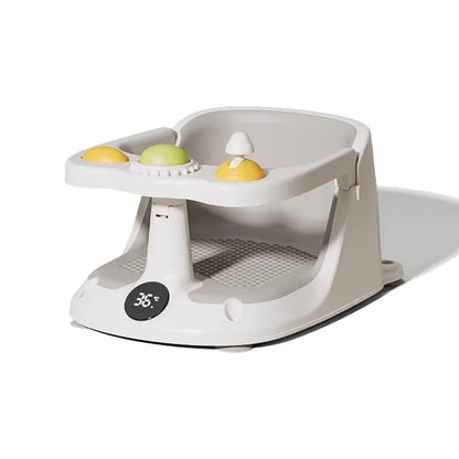 Baby Bath Seat for Babies 6 Months & Up - Bathtub Seats for Babies Sitting Up with Rinse Cup, Non-Slip
