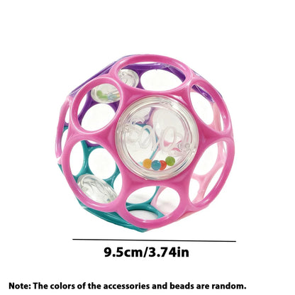 Soft Baby Grasping Ball Rattles with Bell Ball Early Education Educational Sensory toy