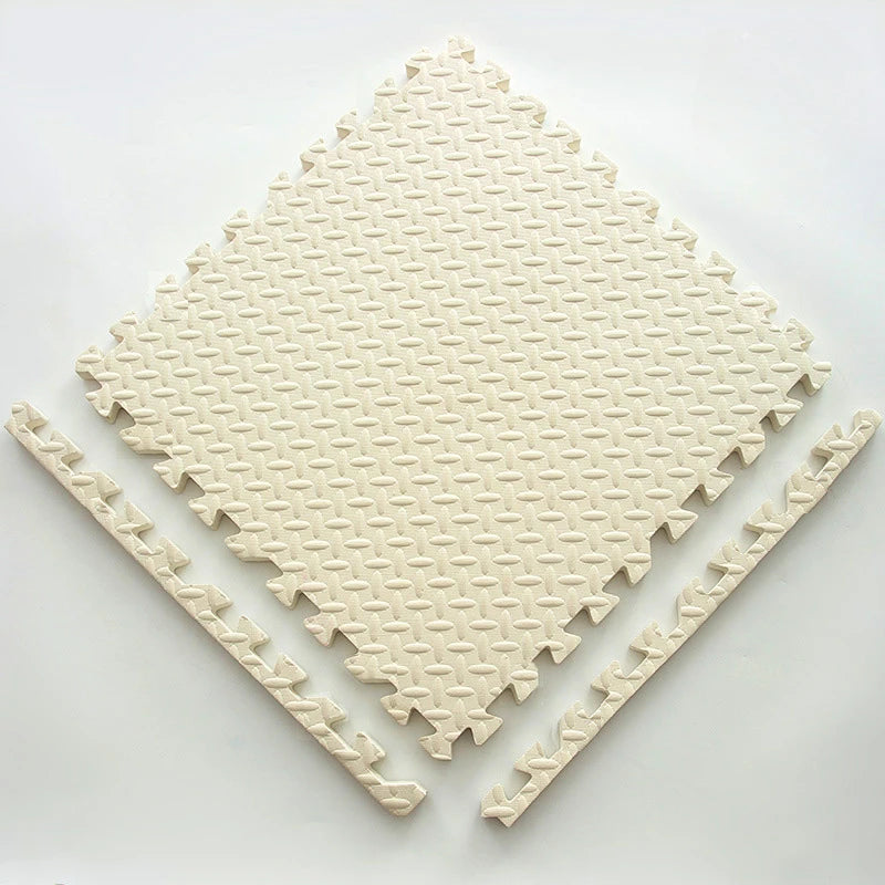 12pcs Foam Baby Play Mat  Kids Interlocking Exercise  Floor Tiles  30*30*1cm