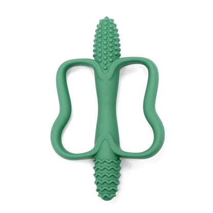 Baby teething toys with easy-grip handles, silicone teething toysfor babies 0-6  months, 6-12 months