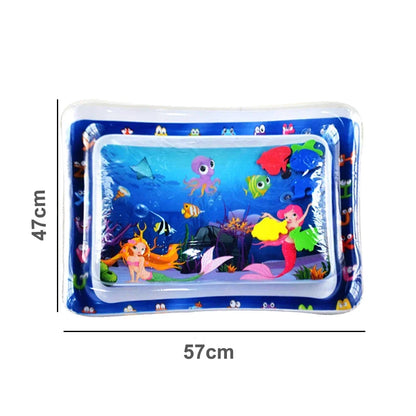 Baby Water Play Mat Inflatable Cushion PVC Infant Tummy Time Toddler Water Pad for Kids