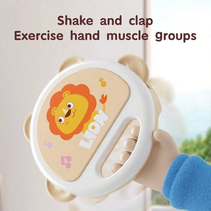 Baby Clapping Tambourine Adorable Tambourines Handheld Instrument For Kids