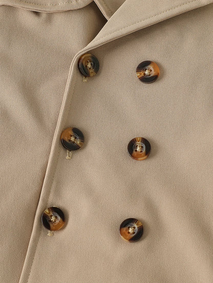 Boys Trench Coat Autumn/Winter Jacket  Double breasted  Cardigan Clothes For 1-3Y