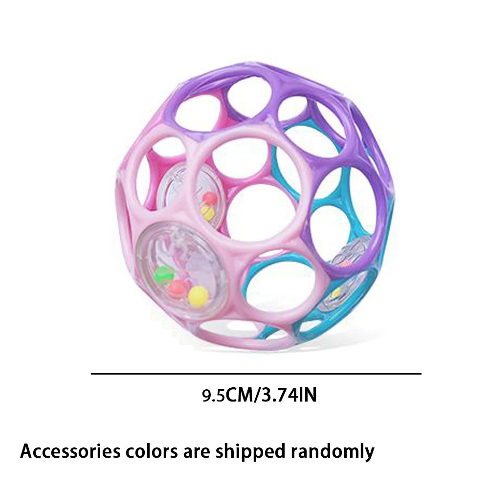 Soft Baby Grasping Ball Rattles with Bell Ball Early Education Educational Sensory toy