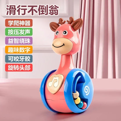 Tumbler Wobbler Toys for Infant Boy Girl - Perfect for Early Education! Roly Poly Baby Toys 6 To 12 Months