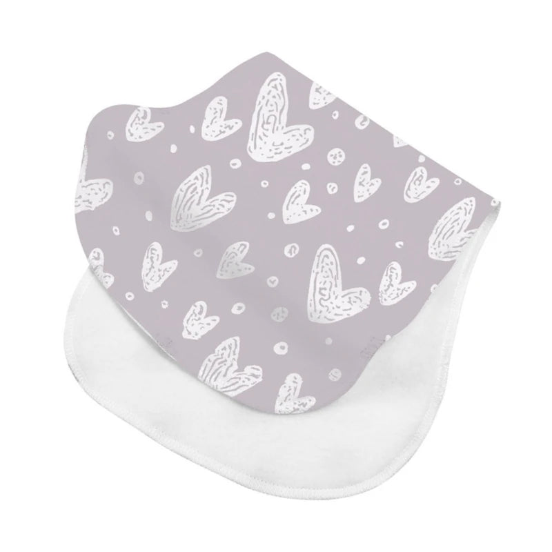 Baby Burp Cloths Baby Burp Bibs Feeding Nursing Towel Cotton for Girls & Boys