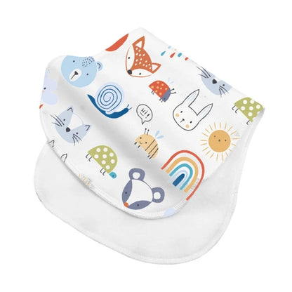 Baby Burp Cloths Baby Burp Bibs Feeding Nursing Towel Cotton for Girls & Boys
